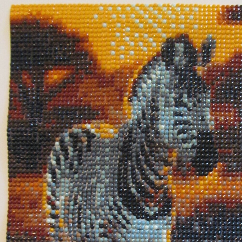 Zebra Finished Diamond Art #11412025